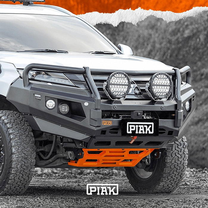 PIAK 3 Loop ELITE Winch Bar - Mitsubishi Pajero Sport QF (2020+)