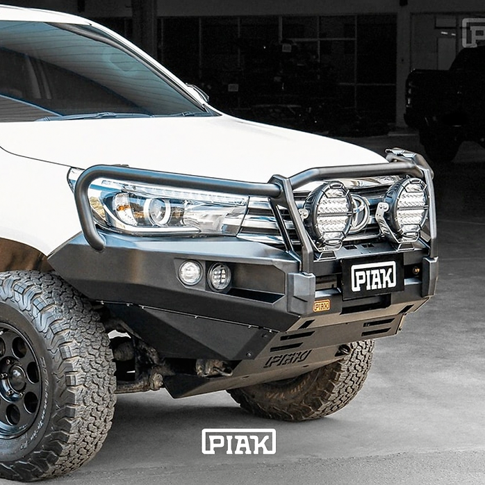 PIAK Elite 3 Loop Winch bar - Toyota Hilux REVO – AutoSpec4x4 ...