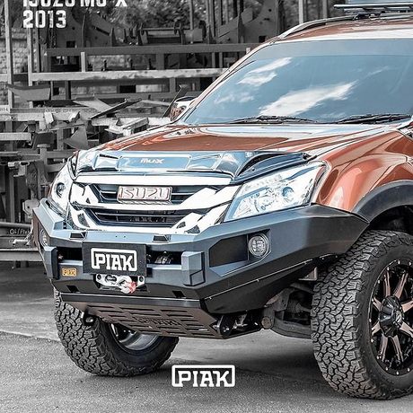 PIAK Non Loop Elite Winch Bar - Isuzu MU-X (2013 - 2016)