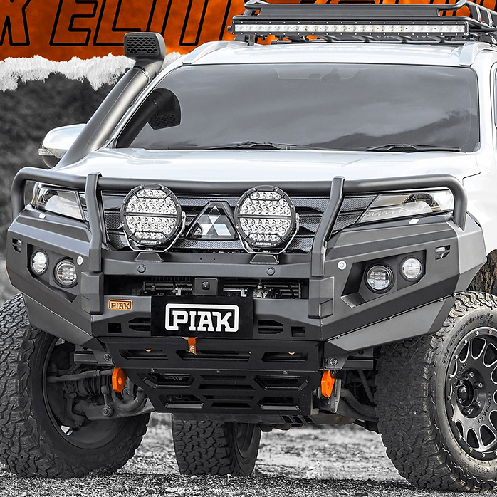 PIAK 3 Loop ELITE Winch Bar - Mitsubishi Pajero Sport QF (2020+)