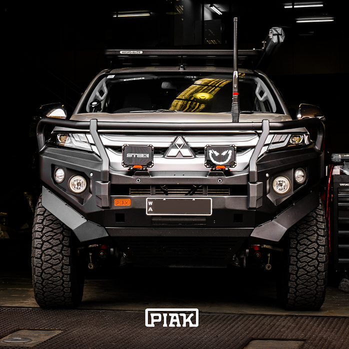 PIAK 3 Loop Elite Winch Bar - Mitsubishi Triton MR (2019+)