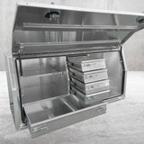 T.C Boxes 1750mm FP Full Door w/Drawers - Alloy