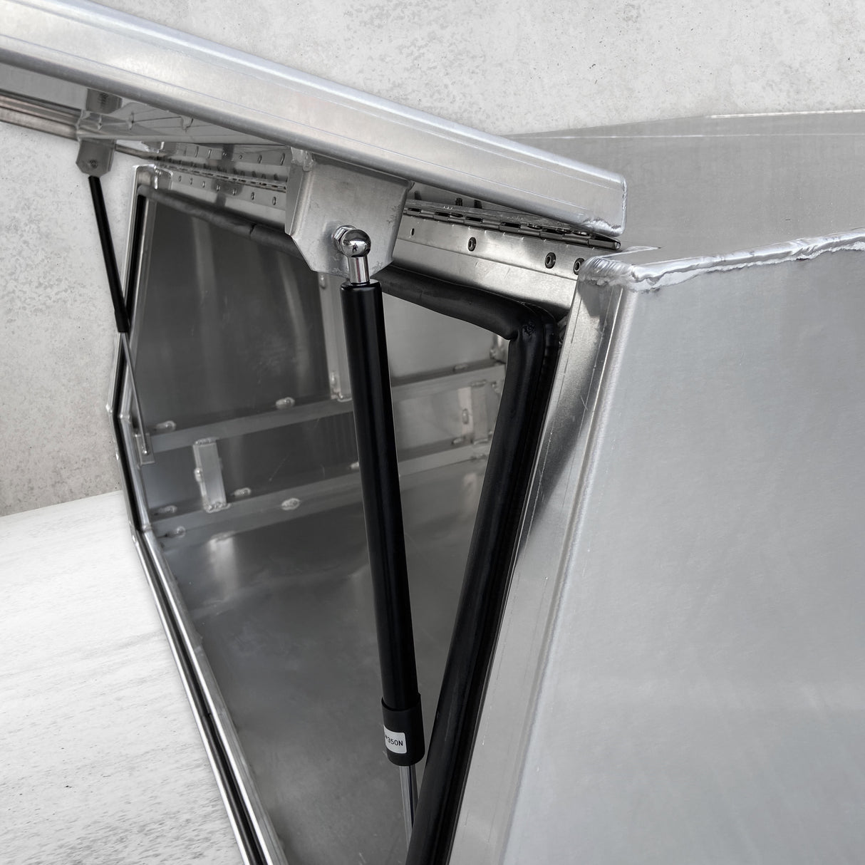 1650mm Aluminium Canopy - Alloy