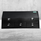 1750mm FP Half Door & Drawers - Black