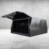 1650mm Aluminium Canopy - Black