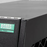800mm Half Half Dog Box - Black