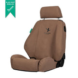 FORD EVEREST (2016+) BLACK DUCK CANVAS FRONT SEAT COVERS - FE152ABC FR152ABC