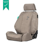 MITSUBISHI PAJERO NS (2007-2009) Vrx Without Side Airbags Not Exceed Black Duck® Seatcovers - Mpj172vrx Mpj17vrxdr Mpj177 Mpj128