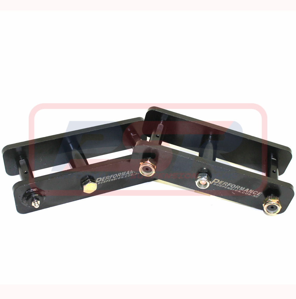 Colorado RA-RC/Rodeo/DMAX/Hilux Leaf Spring Extended Shackles 2" Lift