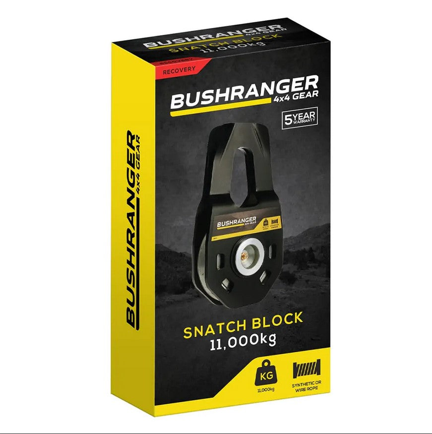 BUSHRANGER Snatch Block - 11,000kg