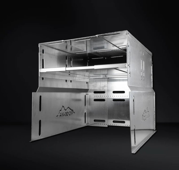 Ridge 4x4 - 720mm Fridge Cage - Alloy