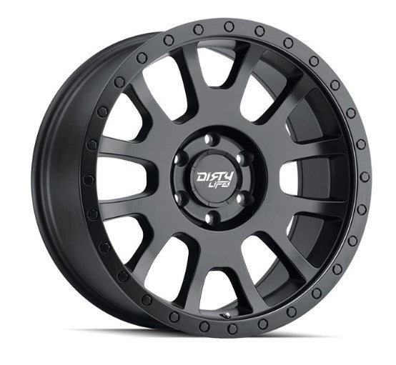 DIRTY LIFE 17x8.5 5P 6x139.7 CB106.2 SCOUT Matte Black DNR