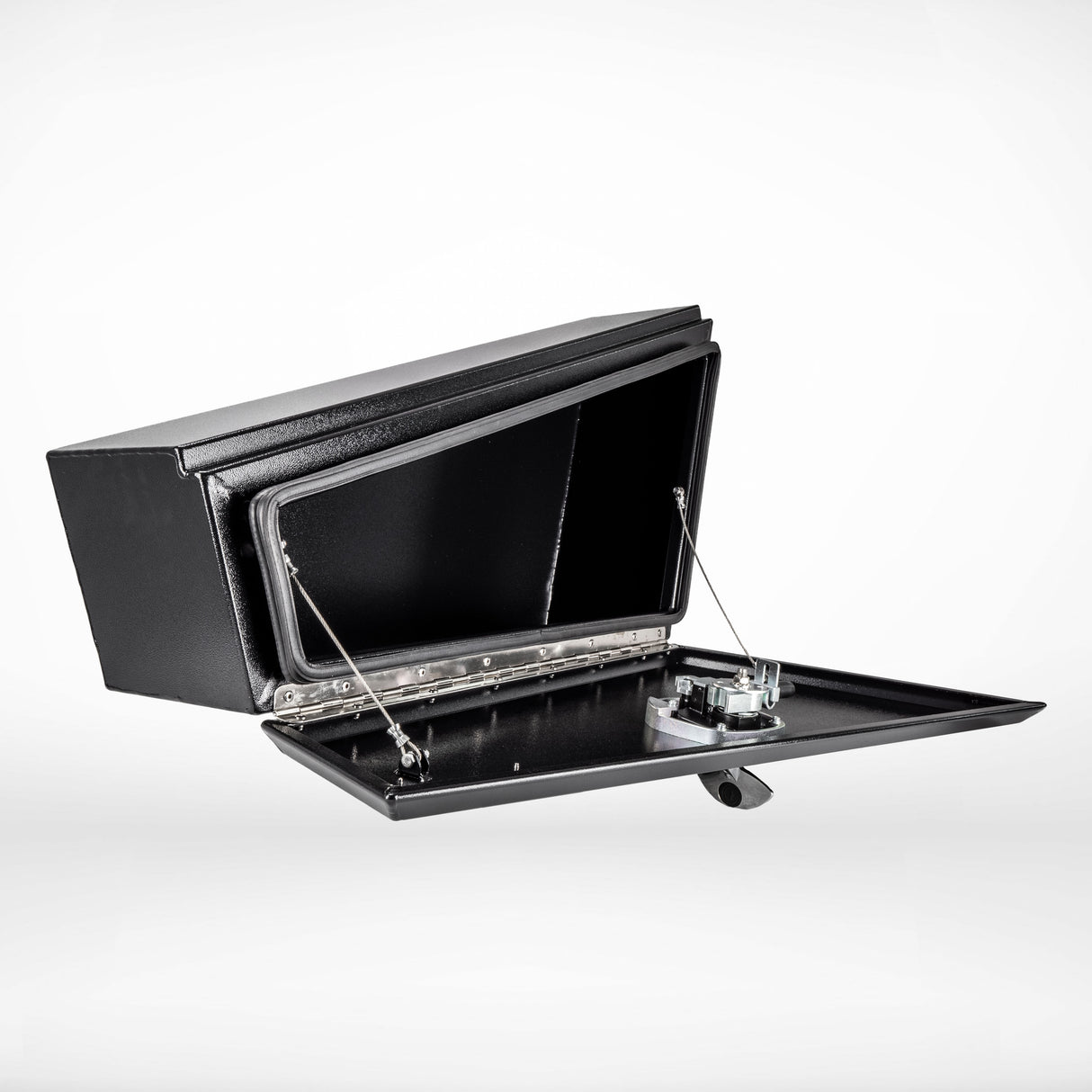 900mm NTR Tapered Aluminium Under Tray Toolbox (Pair) - Black