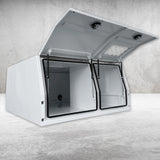1650mm Aluminium Canopy DS - White