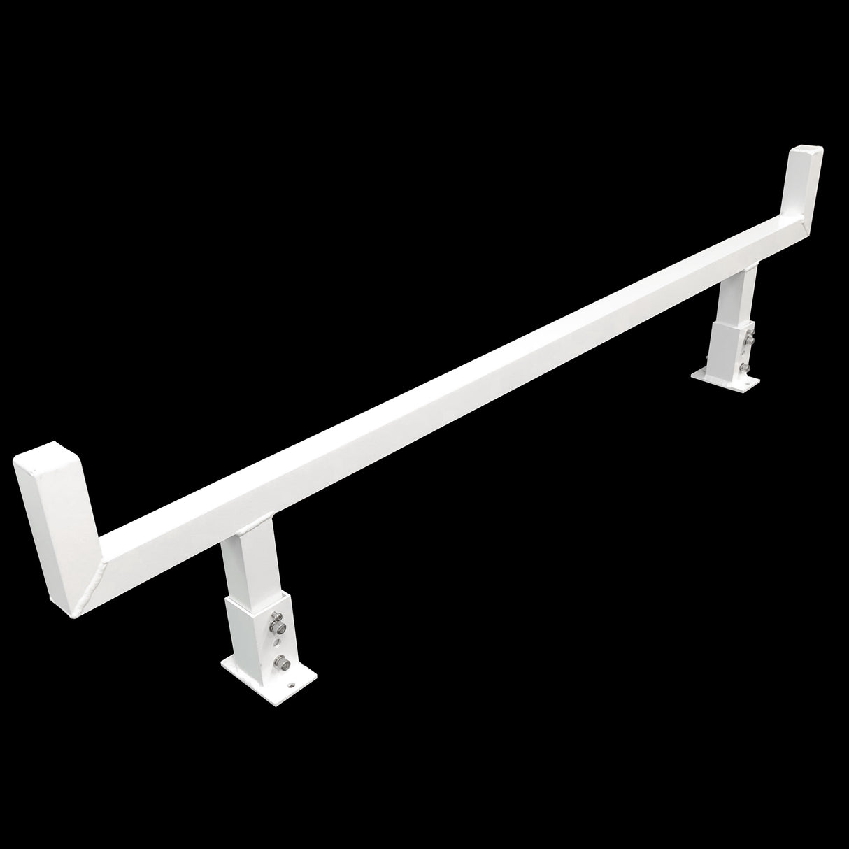 240mm U Ladder Rack - White, Adjustable