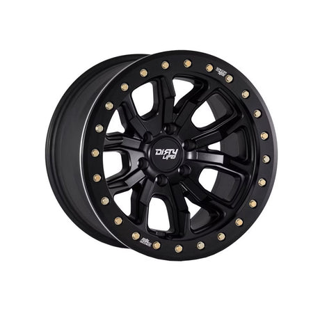 Dirty Life - DT1 - Matte Black - 17X9 6/139.7 0