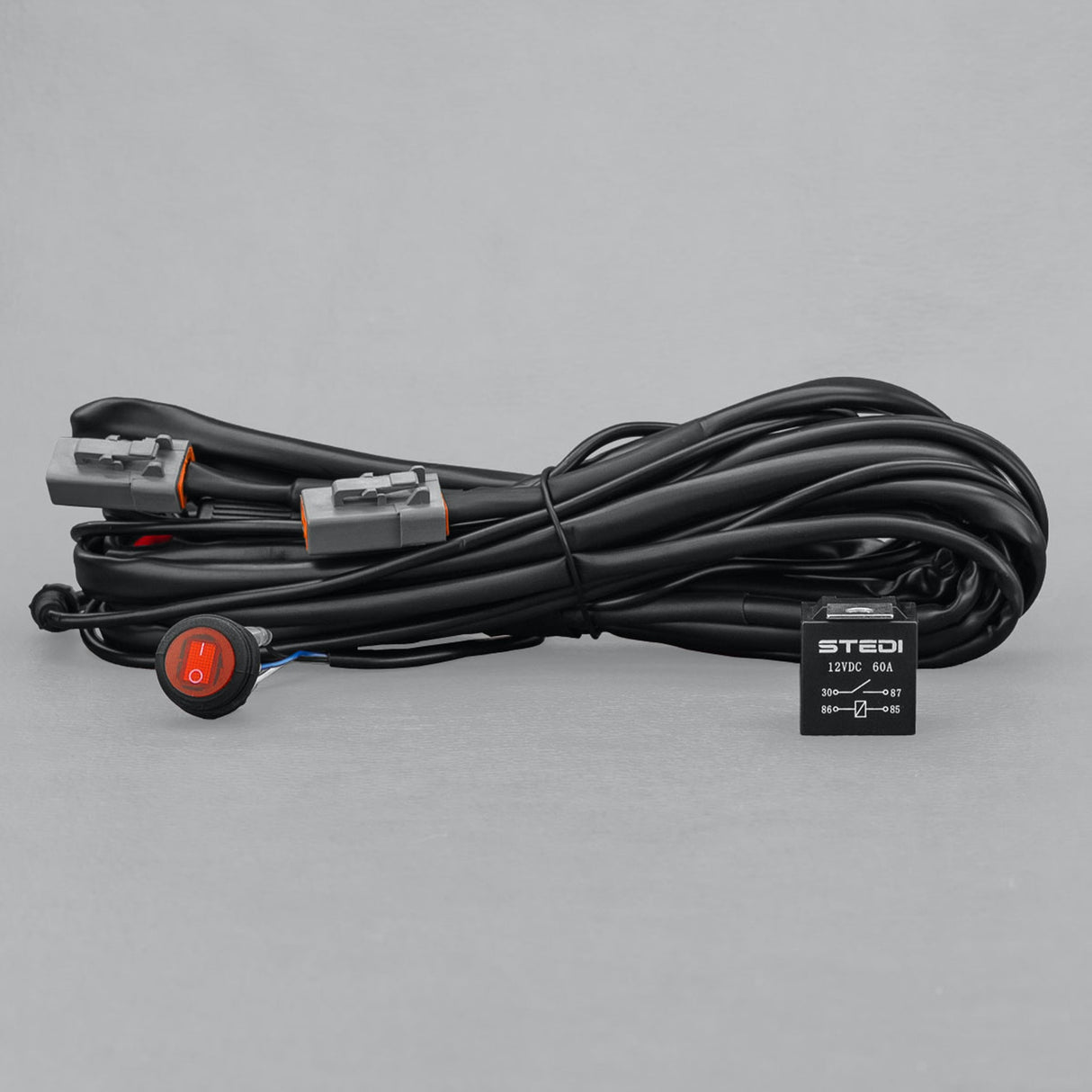 Stedi - Dual Connector Plug & Play Smart Harness™ High Beam Driving Light Wiring