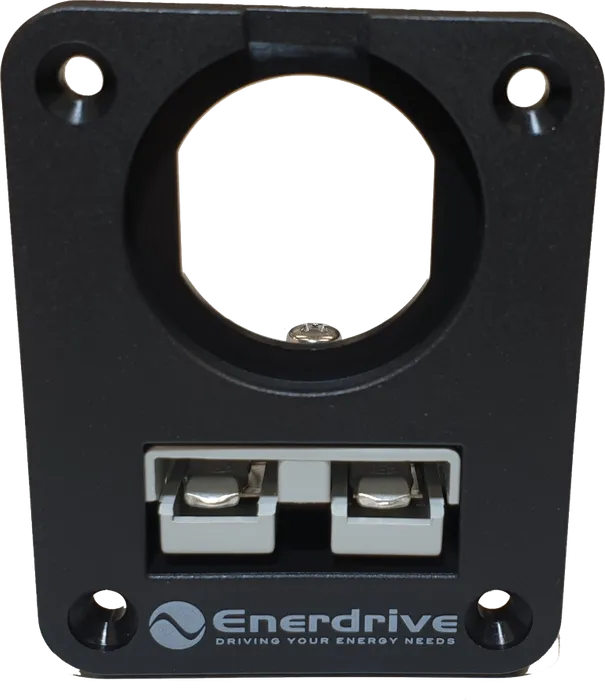 Enerdrive - Panel Mount 50A Anderson Plug Holder and 1 Socket Hole