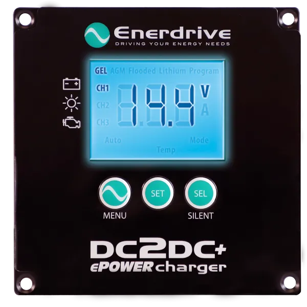 Enerdrive - EPOWER DC2DC REMOTE DISPLAY INC 7.5M CABLE