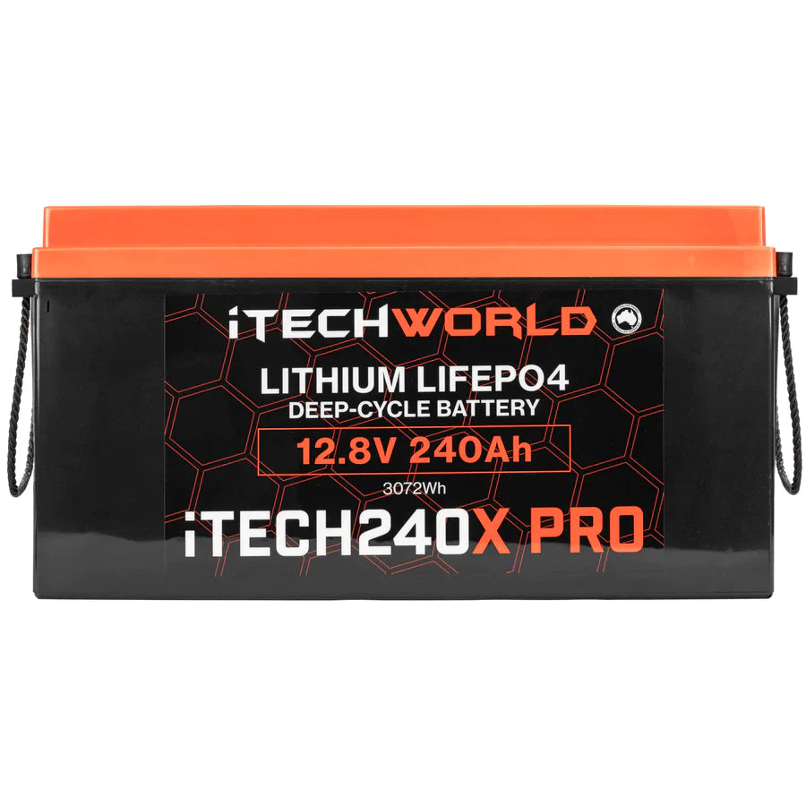 iTECH240X PRO 240Ah 12V Deep Cycle Lithium Battery