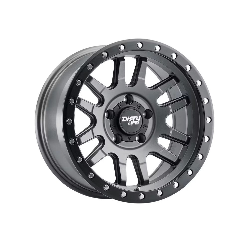 Dirty Life - Canyon Pro - Satin Graphite Black - 17X9 6/139.7 P10