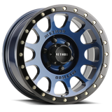 Method MR305 Wheel 6lug Bahia Blue Gloss Black Lip 17x8