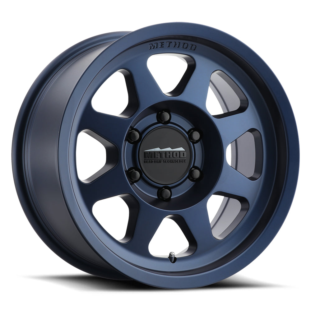 Method MR701 Wheel 6lug Blue 17x8