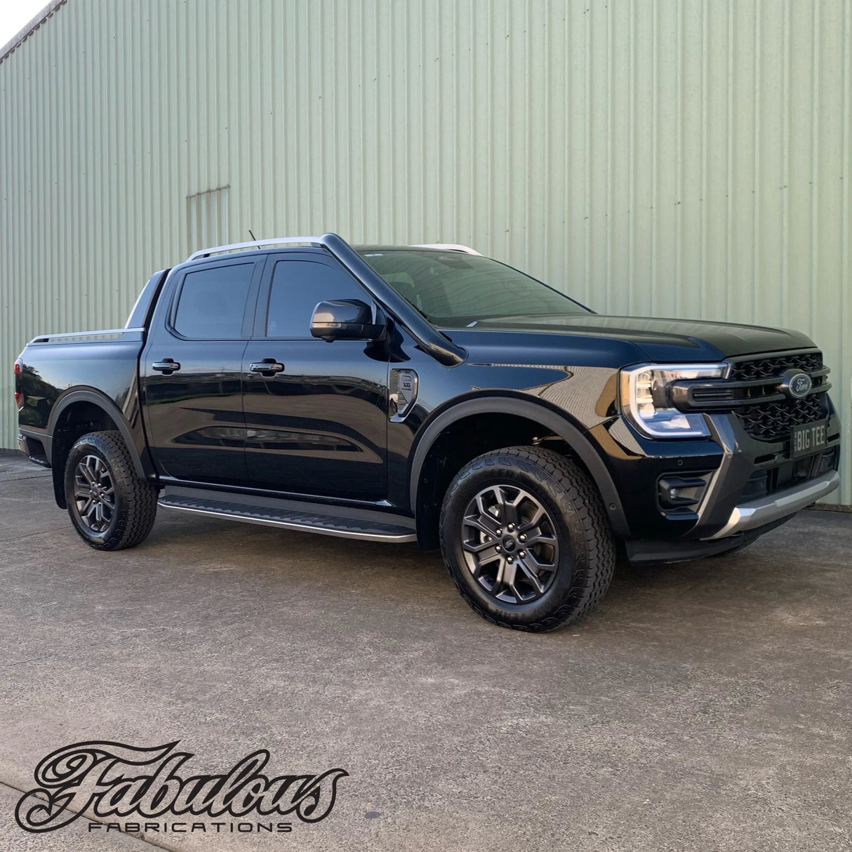Ford Ranger Next Gen Stainless Snorkel and Alloy Washer Bottle Kit
