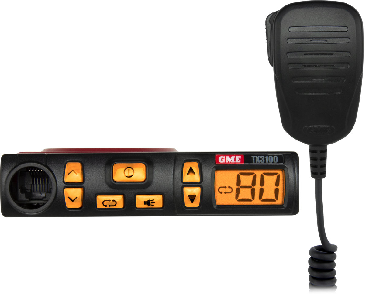 TX3100DP - 5 Watt Super Compact UHF CB Radio